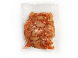 Кальмар со вкусом краба (Мясо краба) (Премиум): Осьминог (ломтики из филе кальмара)