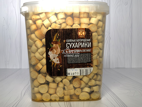 Сухарики с грибами и сметаной в Екатеринбурге