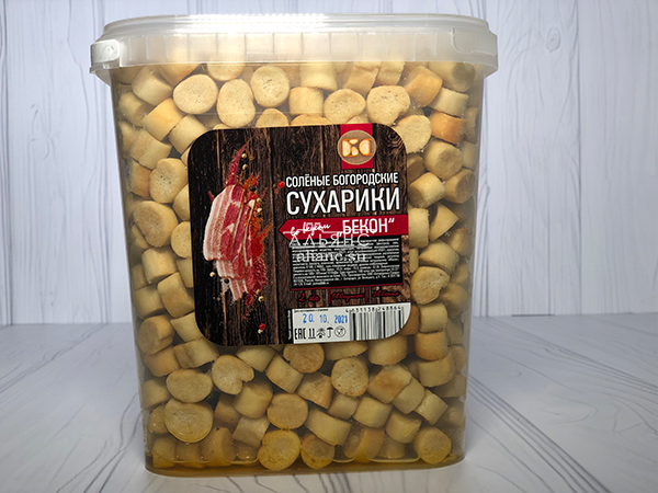 Сухарики с беконом в Екатеринбурге