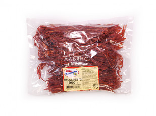 Янтарная рыбка с перцем: Тунец паутинка с перцем