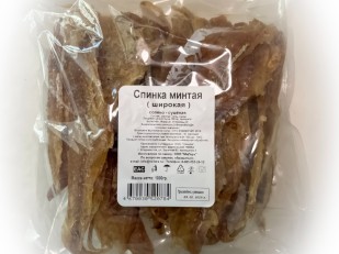 Щука (теша) холодного копчения: Минтай спинка широкая (МиЛара)