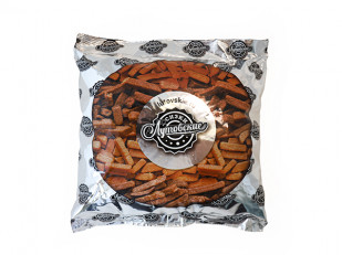 Минтай с перцем рваный: Гренки пшеничные 