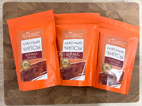 Мясо (АЛЬЯНС) вяленое курица "Гриль" 50 гр. в Екатеринбурге