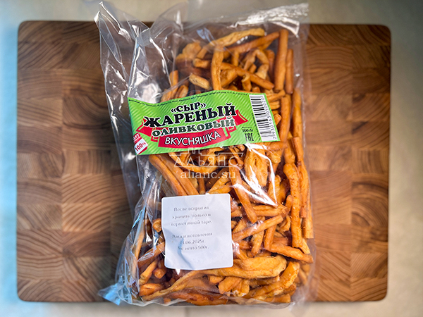 Жареный сыр "ВКУСНЯШКА" (Оливковый) 500гр. в Екатеринбурге