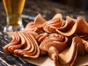 Ресторанные гренки с васаби: Ресторанные гренки со вкусом стейка