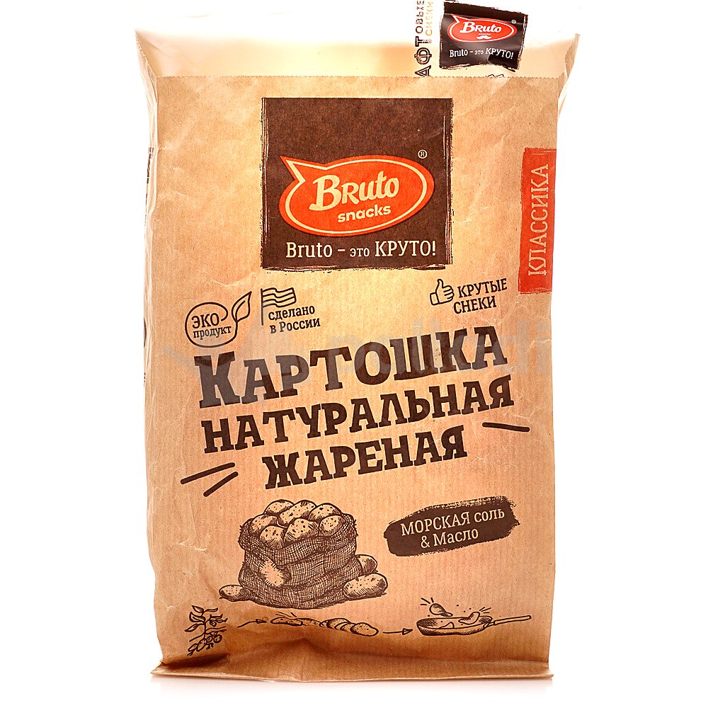 Картофель «Бруто» с солью 70 гр. в Екатеринбурге